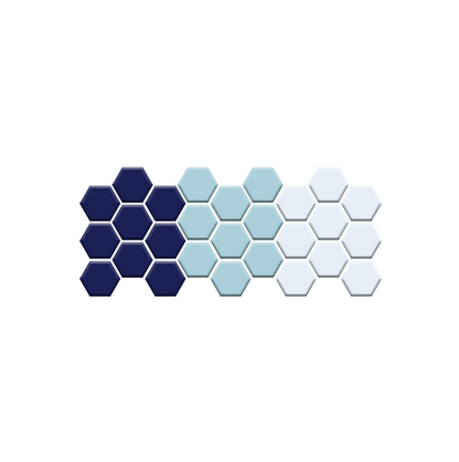 Repeating Diamonds | Pinnacle Hexagon Pattern