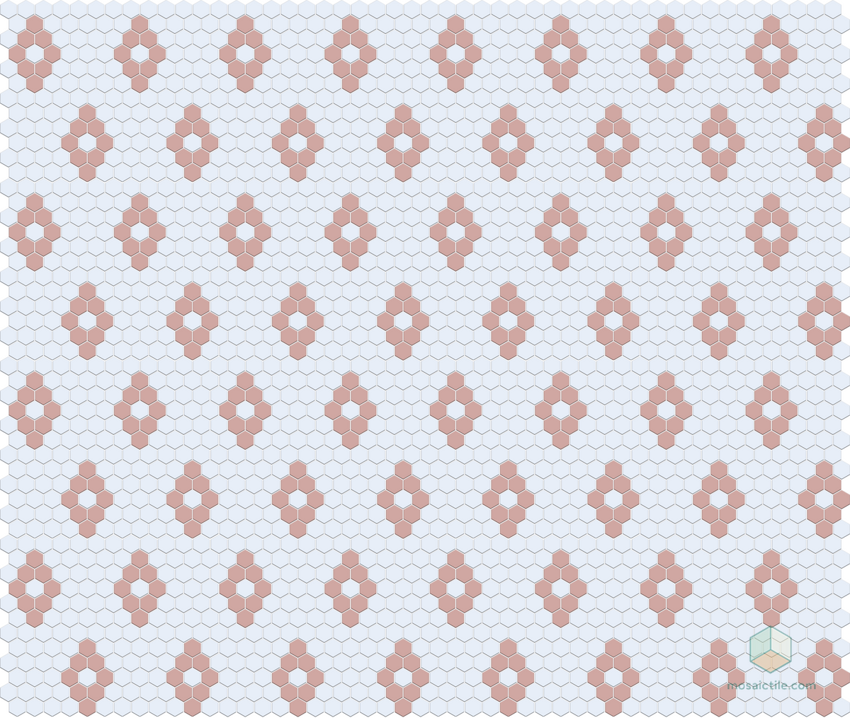 Repeating Diamonds | Pinnacle Hexagon Pattern