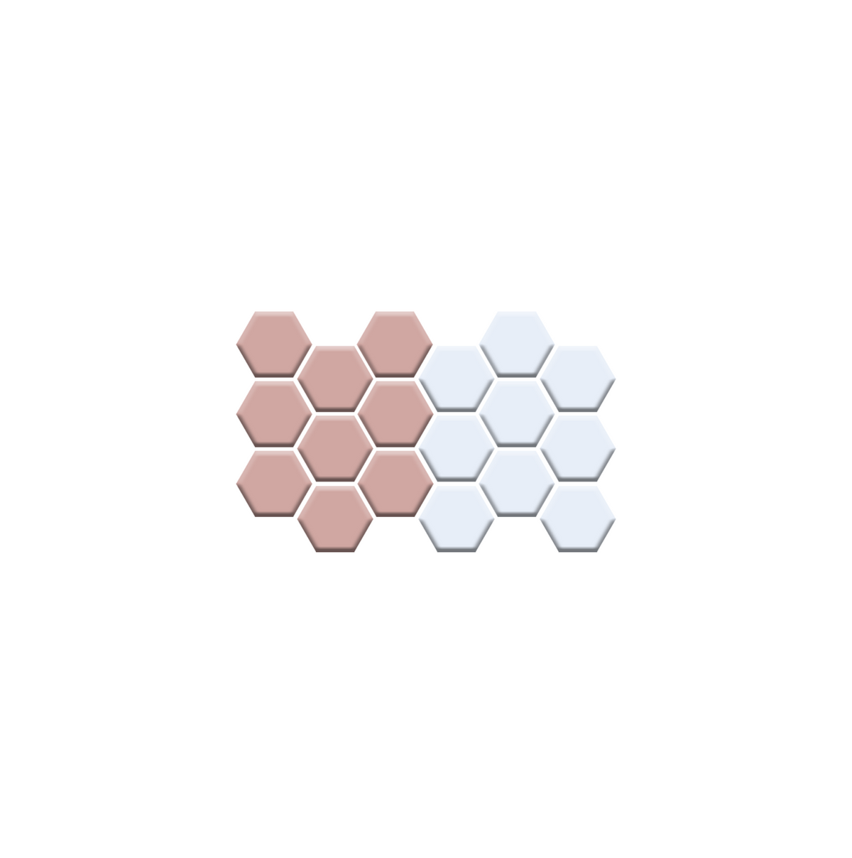 Repeating Diamonds | Pinnacle Hexagon Pattern