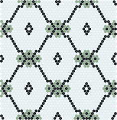 Rose Modage 4 pc. | Pinnacle Hexagon Patterns