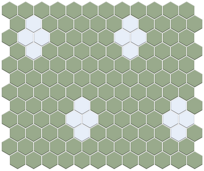 Repeating Quad | Pinnacle Hexagon Patterns