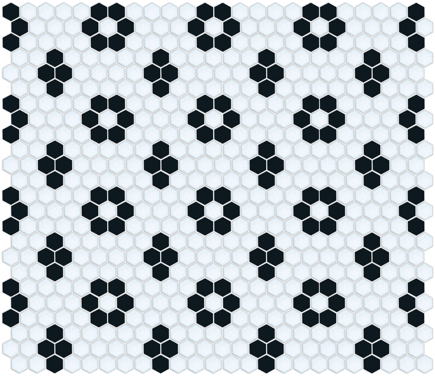 Satin Black on Satin White