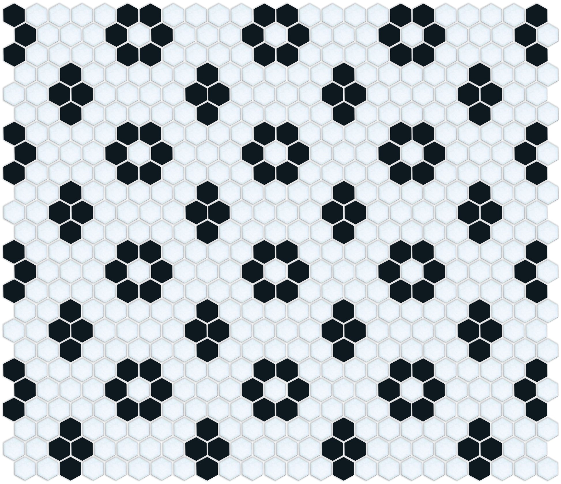 Satin Black on Satin White