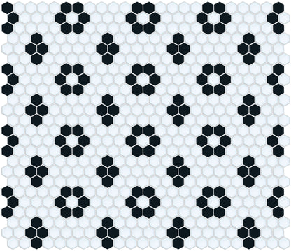 Satin Black on Satin White