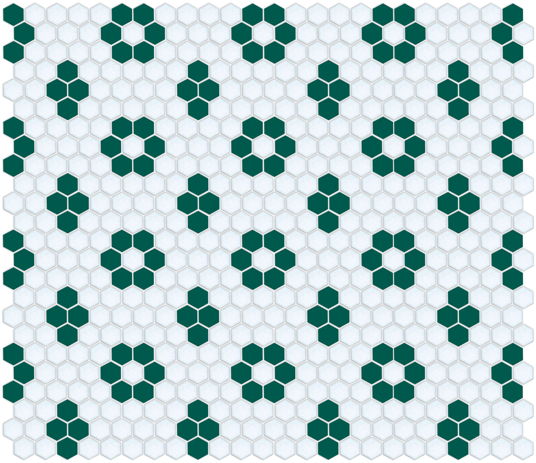 Hexagon Floor Tiles | Mosaic Tile
