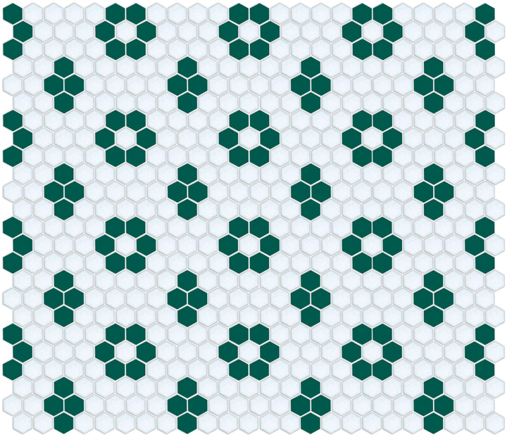 Hexagon Floor Tiles | Mosaic Tile