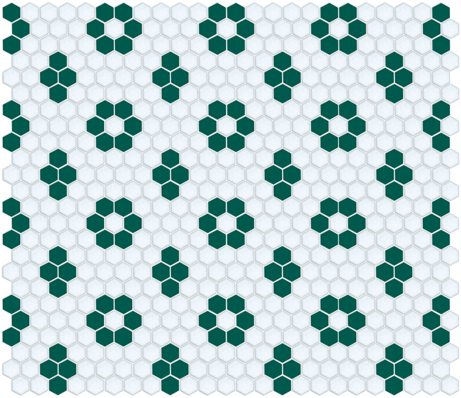 Hexagon Floor Tiles | Mosaic Tile
