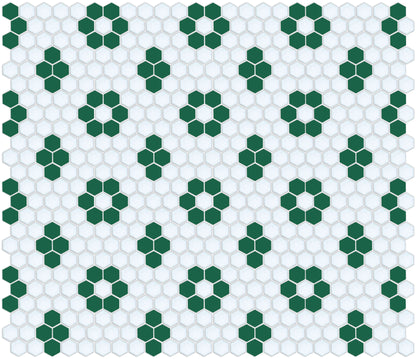 Gloss Rosette and Quad | Pinnacle Hexagon Patterns