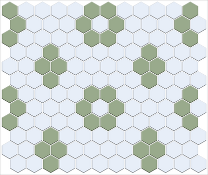 Satin Rosette and Quad | Pinnacle Hexagon Patterns
