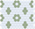 Juniper Green on Satin White