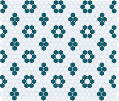 Retro Rosette and Quad | Pinnacle Hexagon Patterns