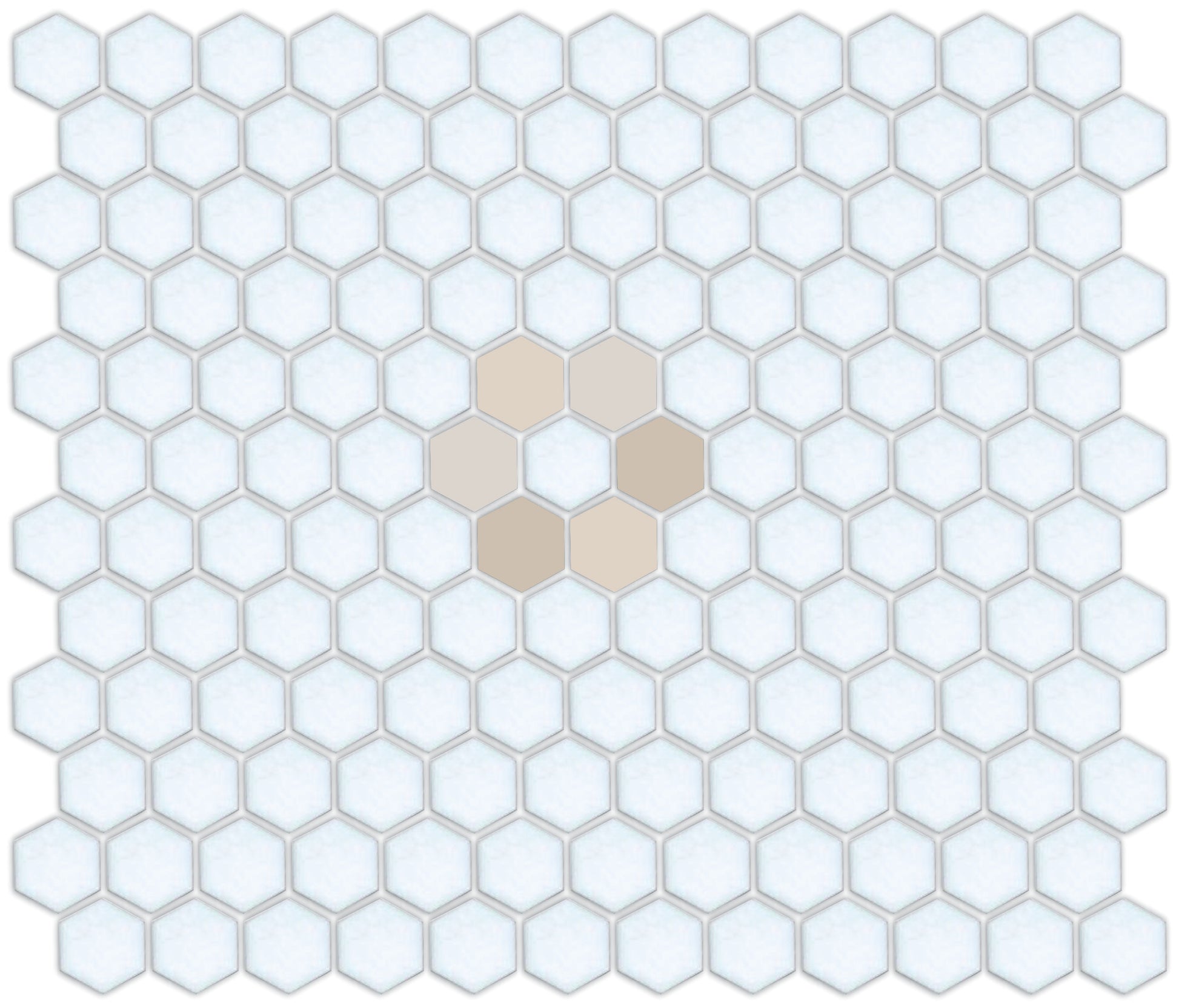 Cherry Blossom on Satin White