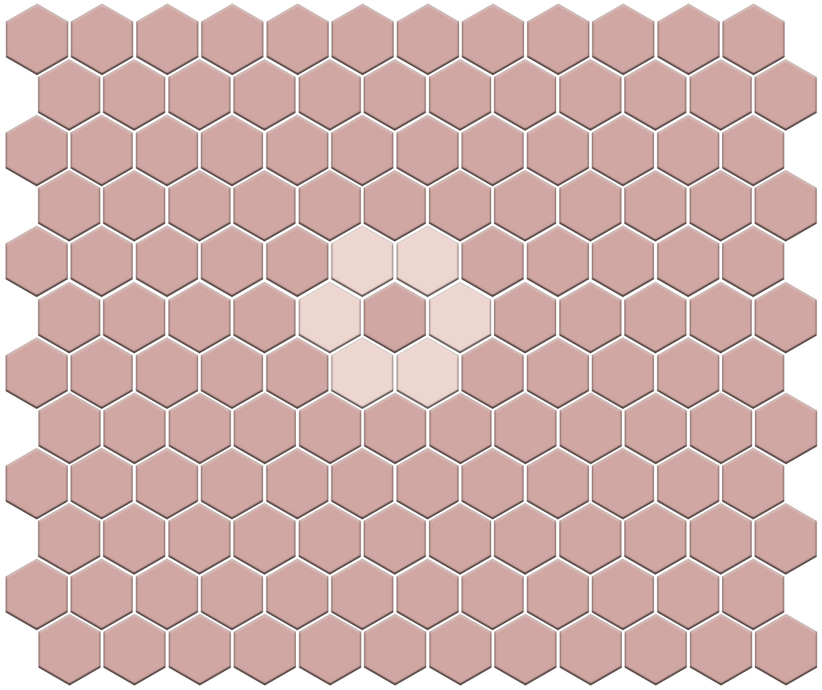 Retro Rosette | Pinnacle Hexagon Patterns