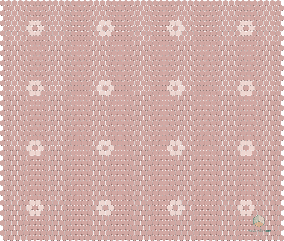 Retro Rosette | Pinnacle Hexagon Patterns