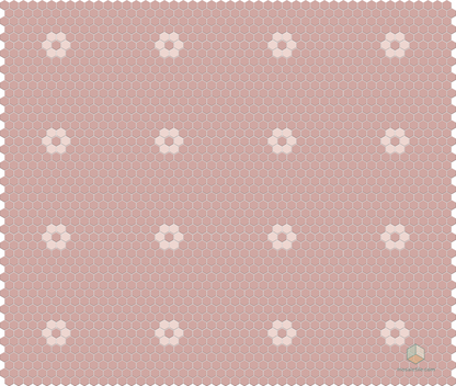 Retro Rosette | Pinnacle Hexagon Patterns