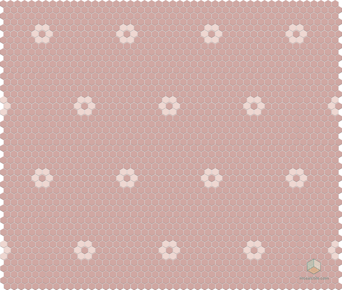 Retro Rosette | Pinnacle Hexagon Patterns