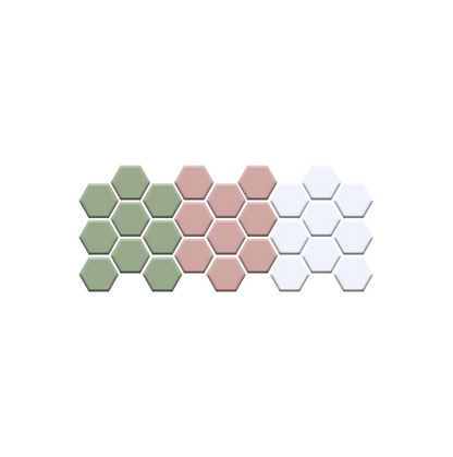 Retro Rosette | Pinnacle Hexagon Patterns