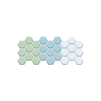 Retro Rosette | Pinnacle Hexagon Patterns