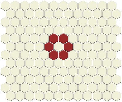 Retro Rosette | Pinnacle Hexagon Patterns