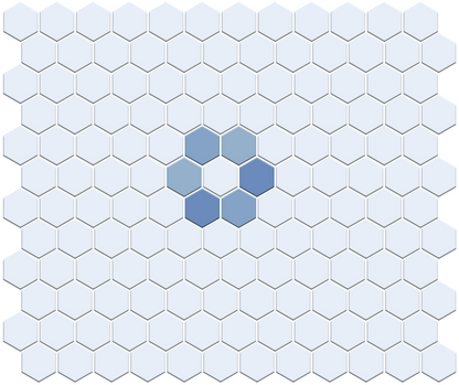 Retro Rosette | Pinnacle Hexagon Patterns