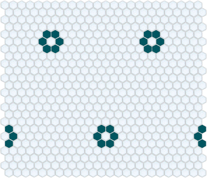 Retro Rosette | Pinnacle Hexagon Patterns