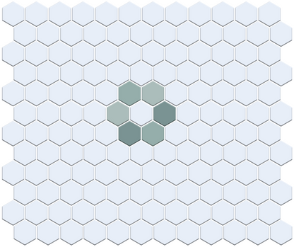 Retro Rosette | Pinnacle Hexagon Patterns