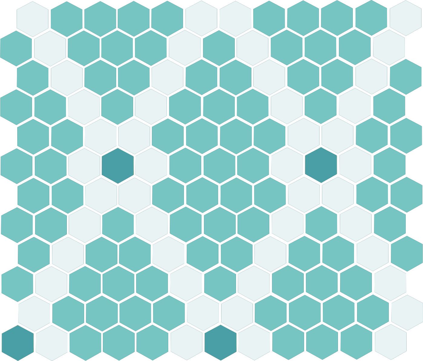 Rose & Trellis | Pinnacle Hexagon Patterns