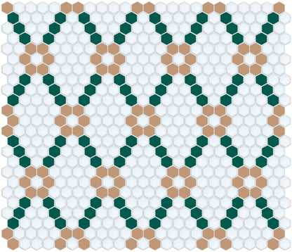 Rose & Trellis | Pinnacle Hexagon Patterns