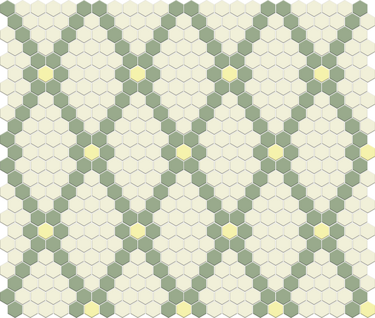 Rose & Trellis | Pinnacle Hexagon Patterns