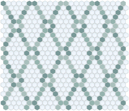 Rose & Trellis | Pinnacle Hexagon Patterns