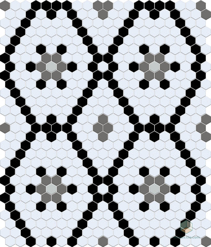 Savoie | Pinnacle Hexagon Pattern