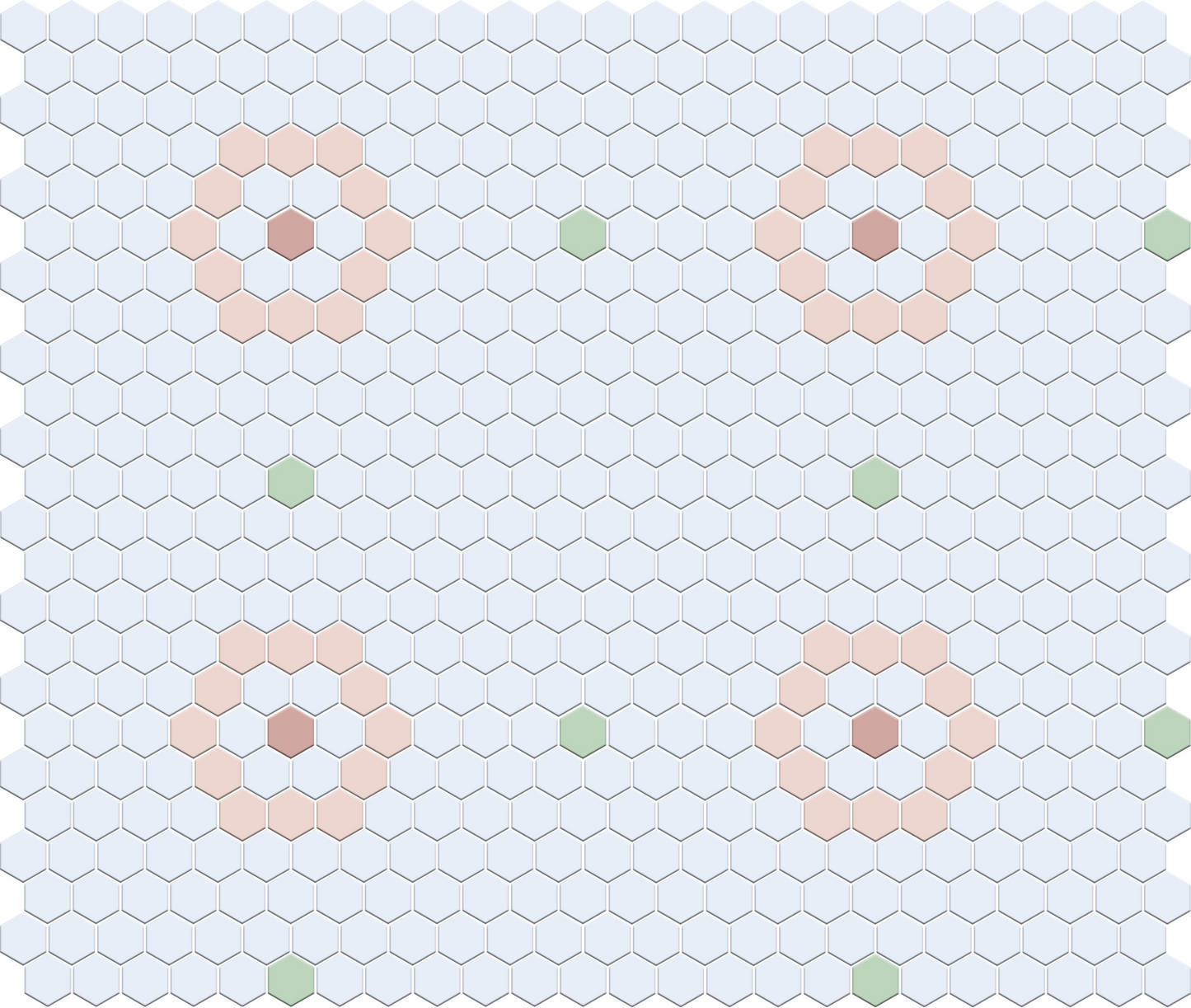 Shangri La | Pinnacle Hexagon Patterns
