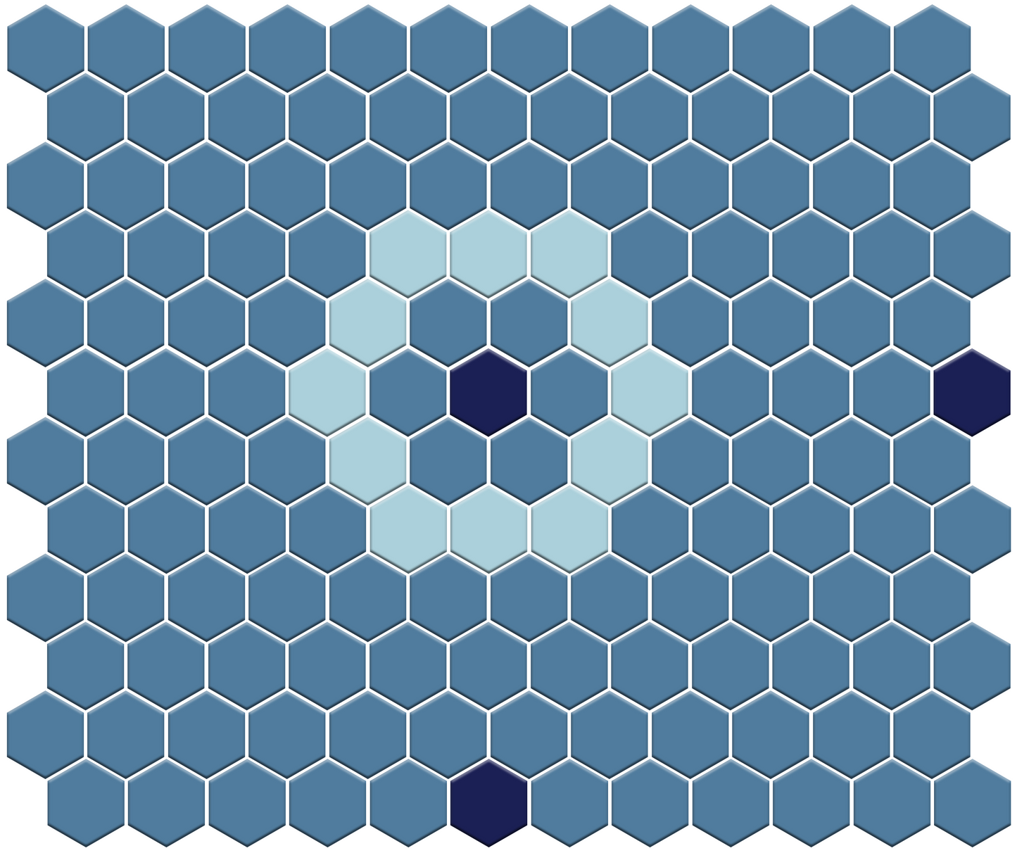 Shangri La | Pinnacle Hexagon Patterns