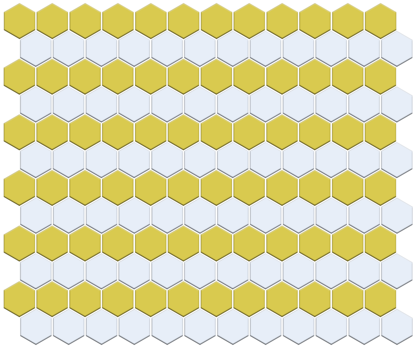 Stripes | Pinnacle Hexagon Patterns | Porcelain