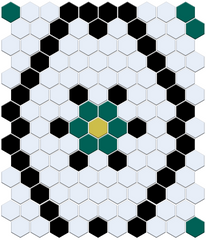 Savoie | Pinnacle Hexagon Pattern