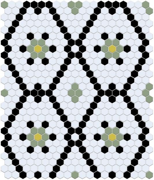 Savoie | Pinnacle Hexagon Pattern