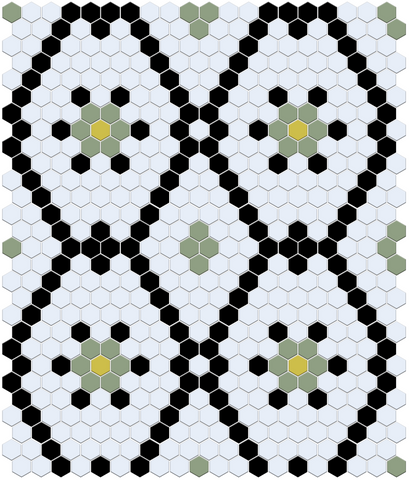 Savoie | Pinnacle Hexagon Pattern