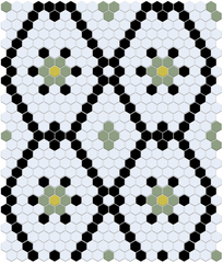 Savoie | Pinnacle Hexagon Pattern
