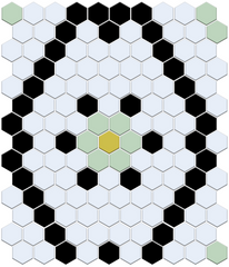 Savoie | Pinnacle Hexagon Pattern