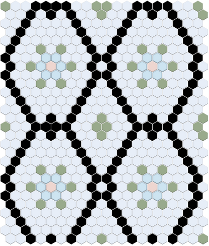 Savoie | Pinnacle Hexagon Pattern