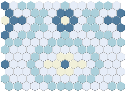 Vanoise | Pinnacle Hexagon Patterns