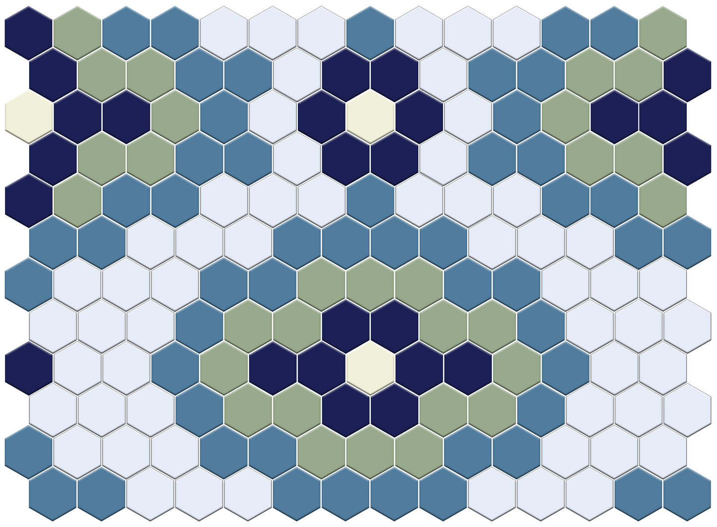 Vanoise | Pinnacle Hexagon Patterns