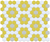 Ash Gray/Bumblebee Yellow on Satin White