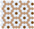 Teddy Brown/Satin White on Calfskin Brown