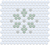 Rainy Gray/Celadon Green on Gloss White