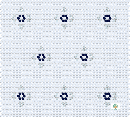 La Fleur | Pinnacle Penny Round Patterns