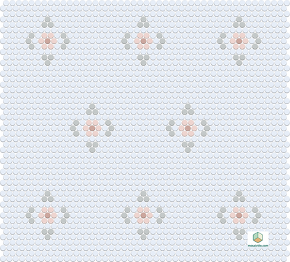 La Fleur | Pinnacle Penny Round Patterns