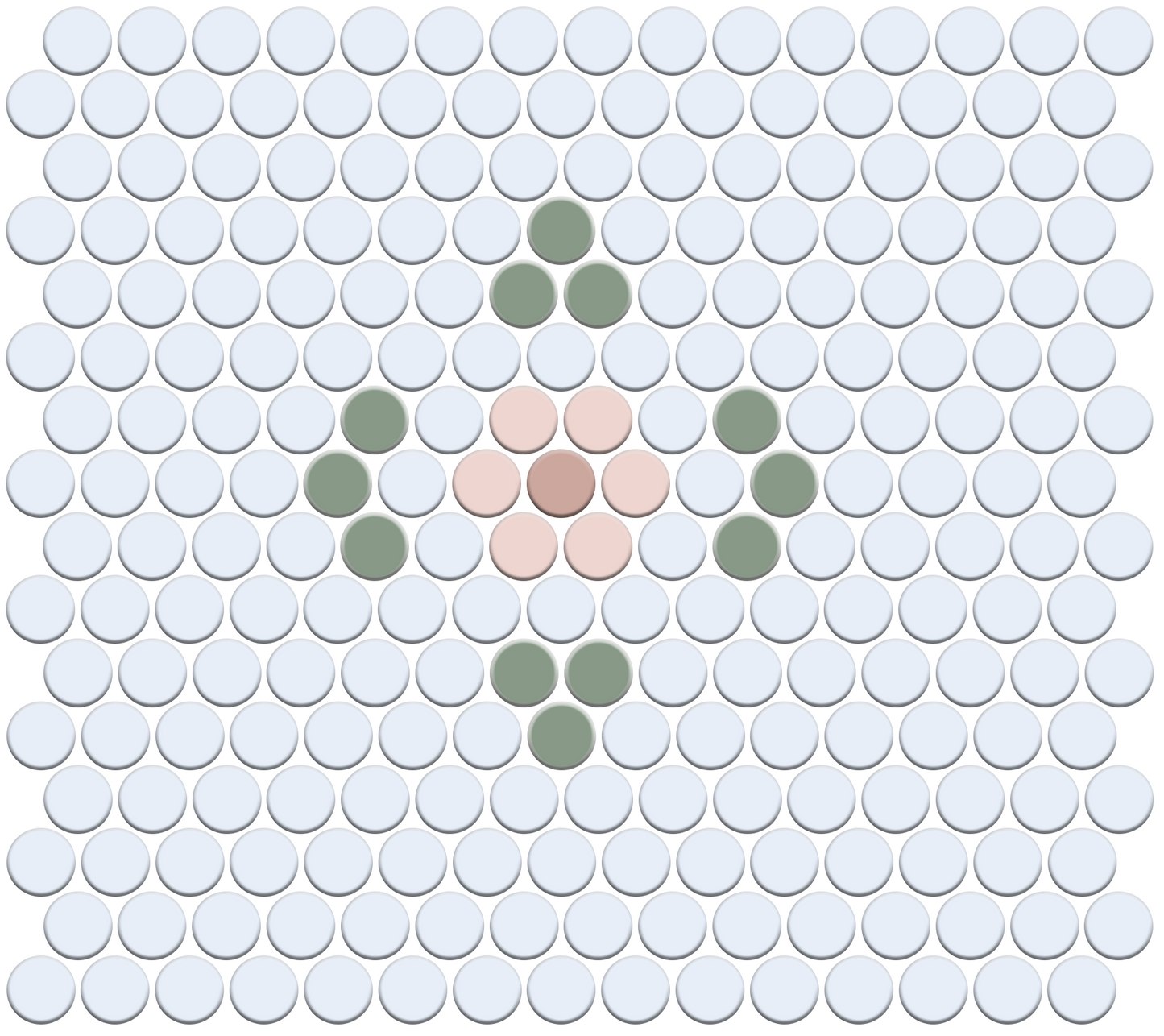 La Fleur | Pinnacle Penny Round Patterns