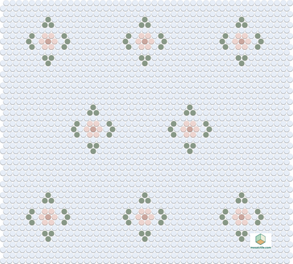 La Fleur | Pinnacle Penny Round Patterns