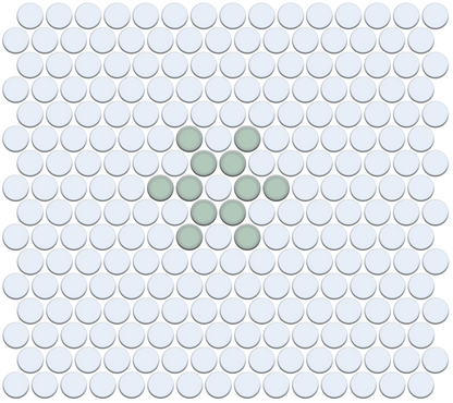 Snowflake | Pinnacle Penny Round Patterns